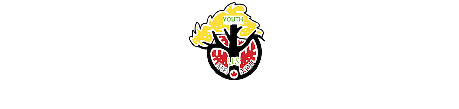 logo for you, me, and us youth