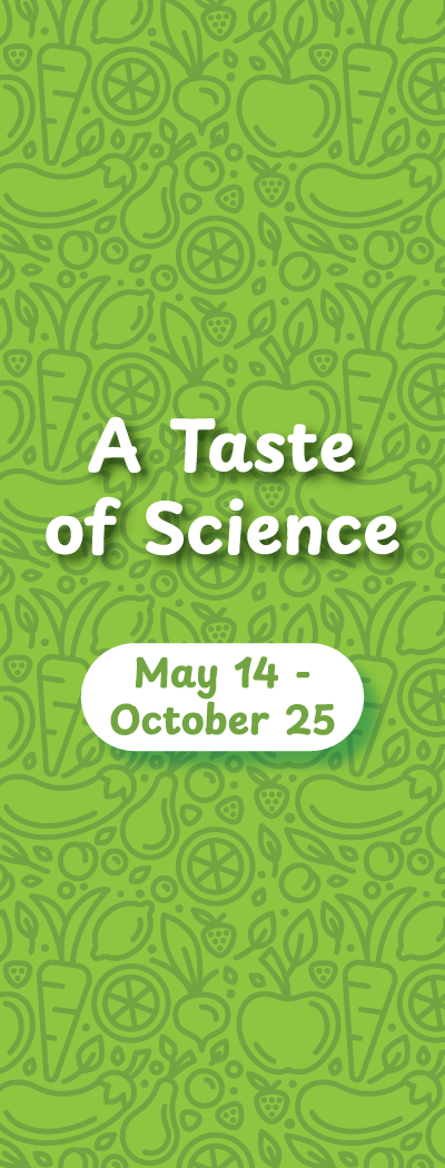 A Taste of Science promotional graphic