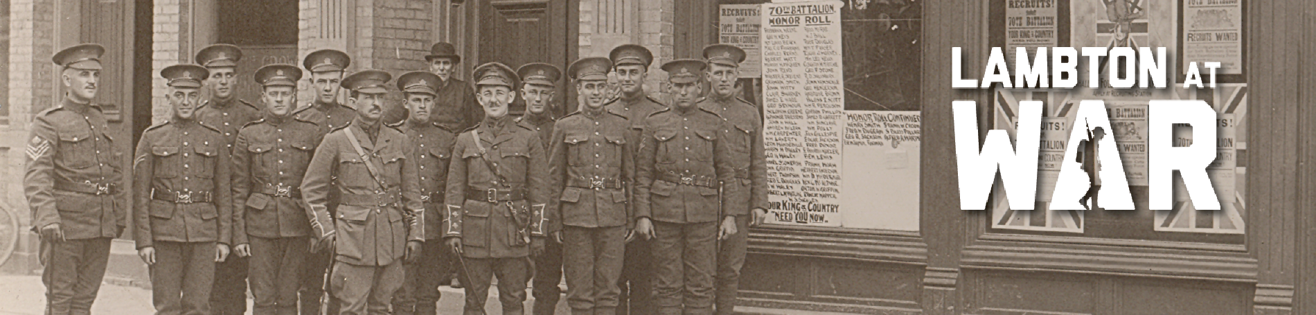 Military men in uniform